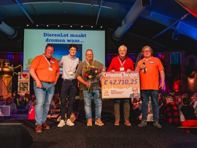 Droomcheque Dierenlot Droomcheque Dierenlot